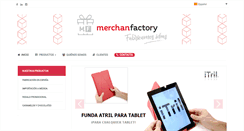 Desktop Screenshot of merchanfactory.com
